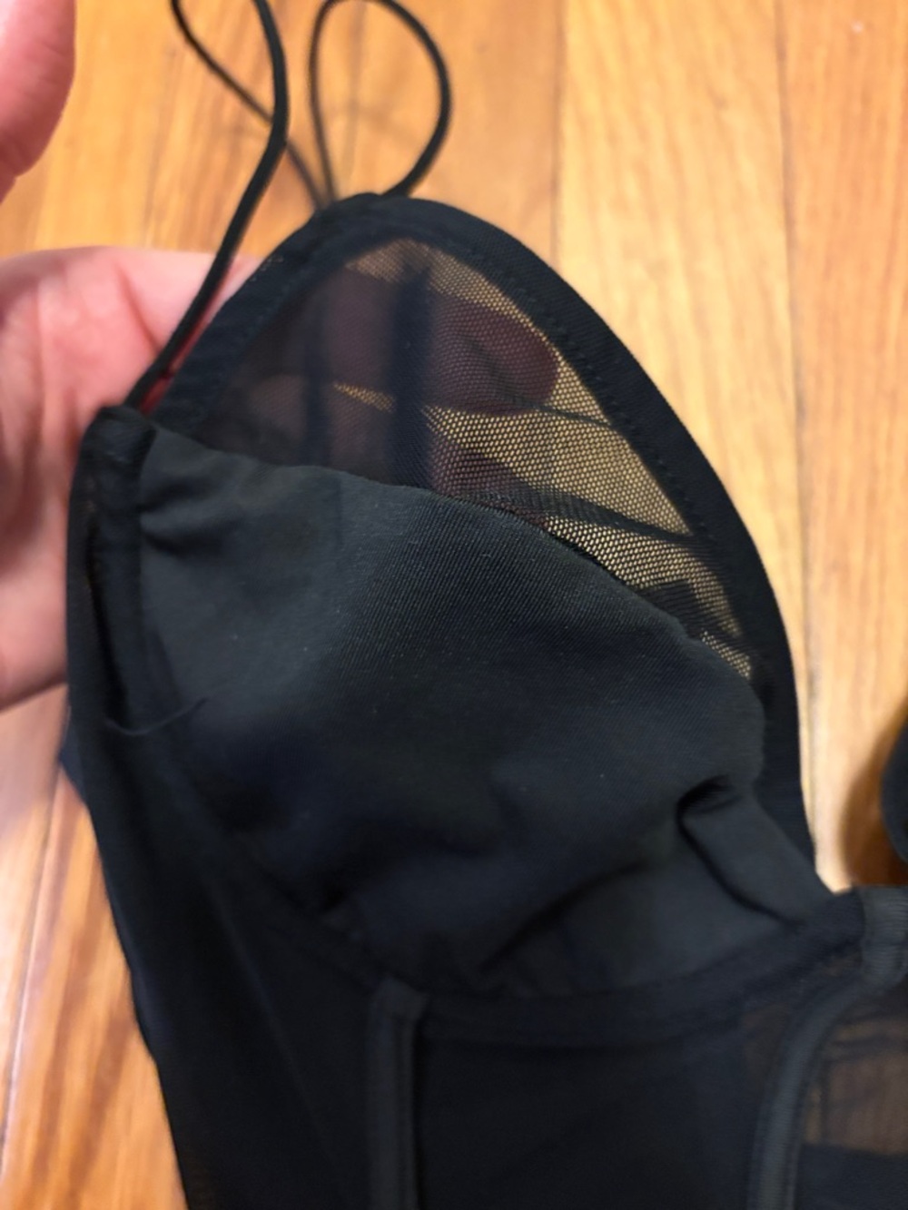 NWT Princess Polly Bamba Black Mesh Corset Bodysuit Size 8 - Picture 8 of 8